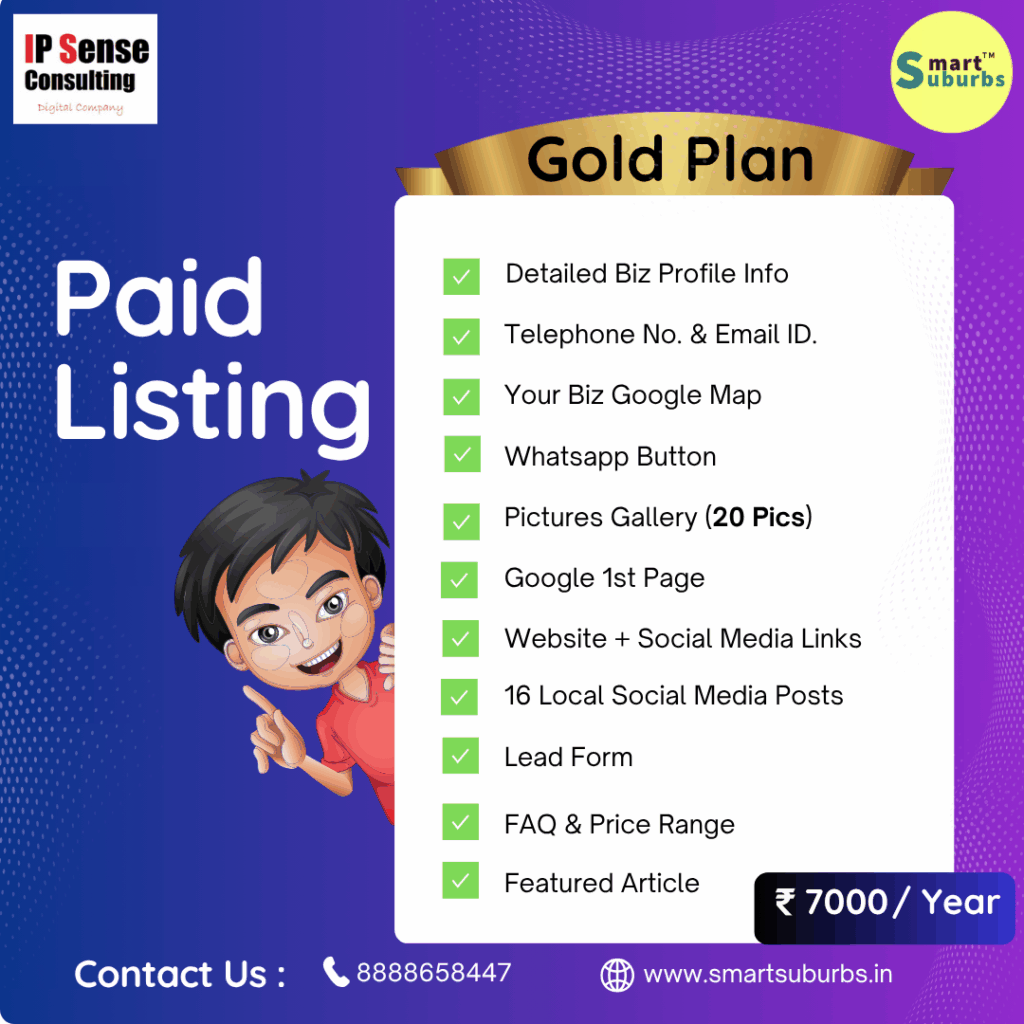 Gold Plan paid listing and best digital marketing agency in pune and mumbai